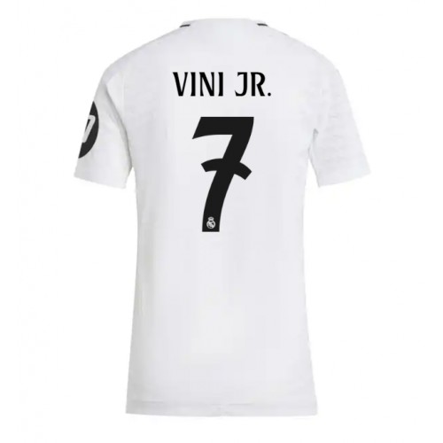 Dres Real Madrid Vinicius Junior #7 Domaci za Žensko 2024-25 Kratak Rukav